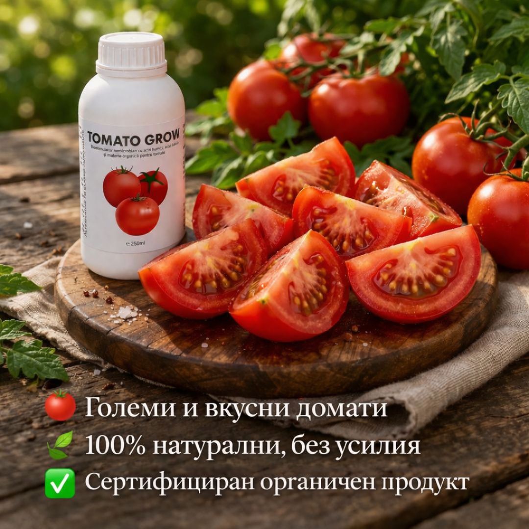 TOMATO GROW - Естествен тор за домати-250ml