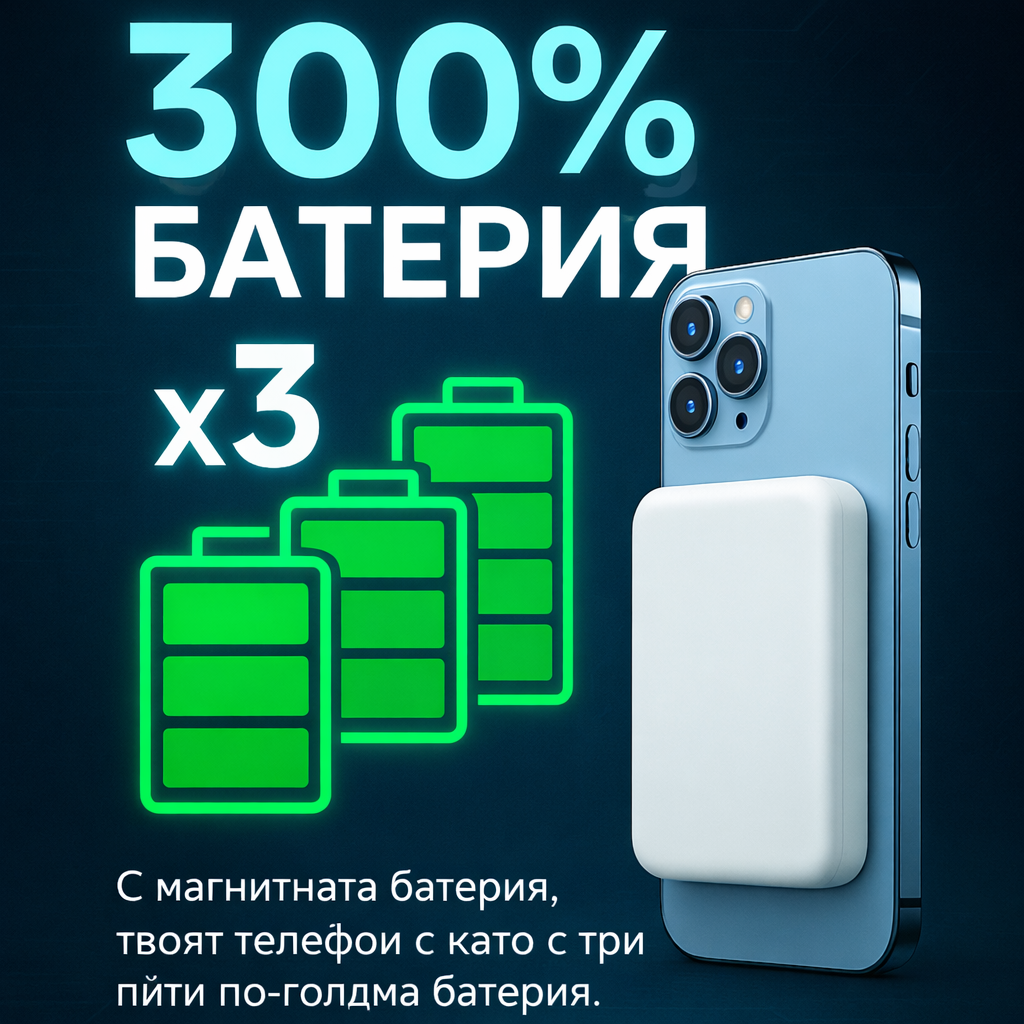 Магнитна батерия Magsafe