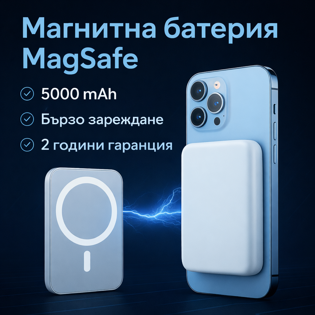 Магнитна батерия Magsafe