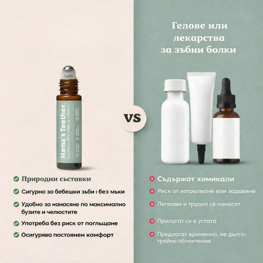 CalmDent-Помага на зъбите и венците на малкото