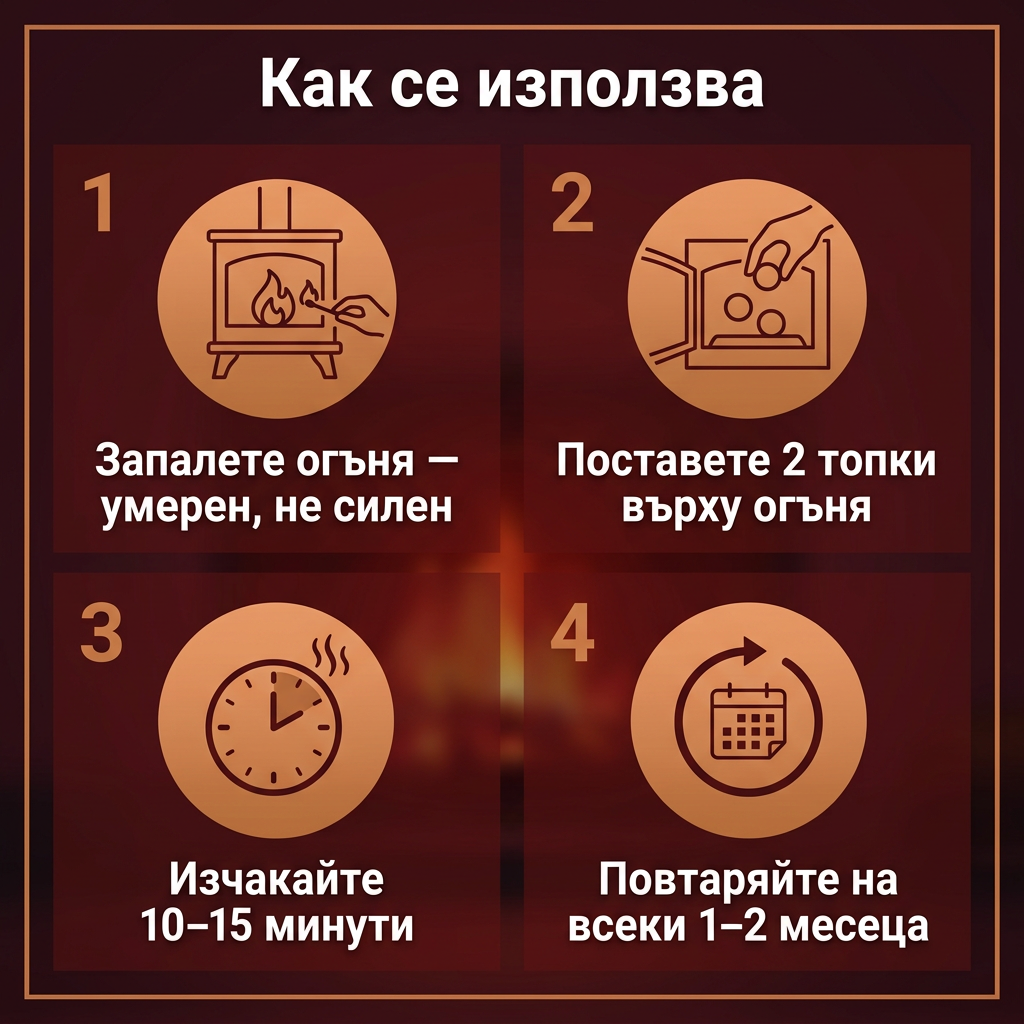 СТОПФУМ / Топки за почистване на печки и комини